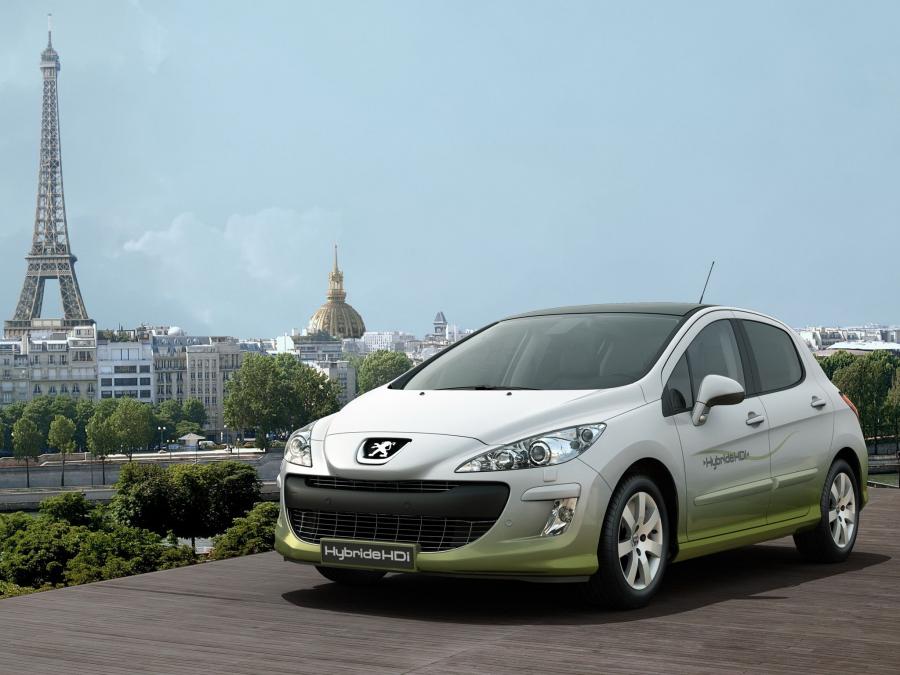  Peugeot 308 Hybride HDi Concept 2007 года  (фото 8 из 10)